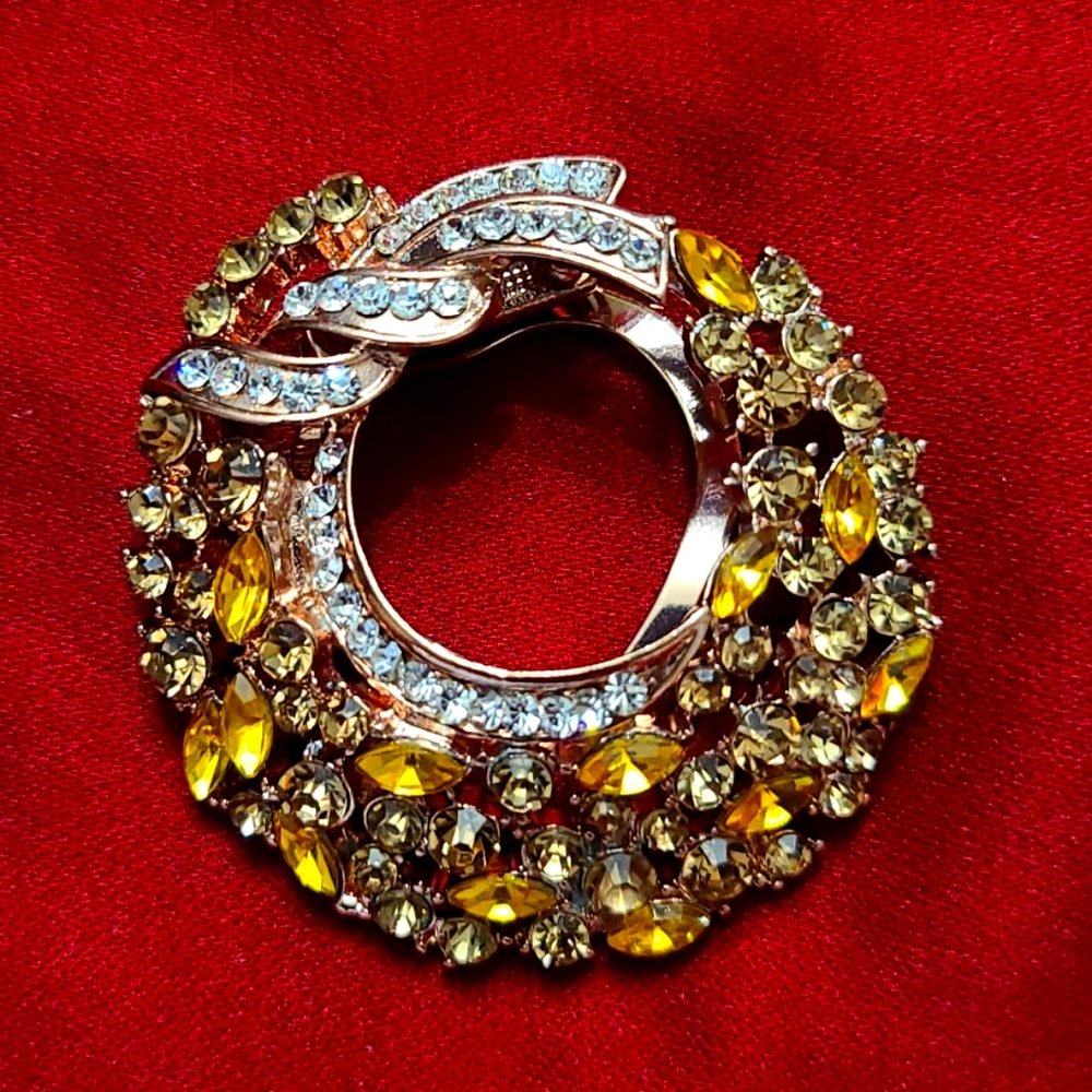 Costume Scarf brooch